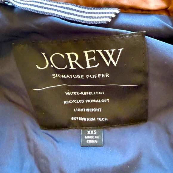 J. Crew Quilted Excursion Vest XXS - Picture 14 of 15